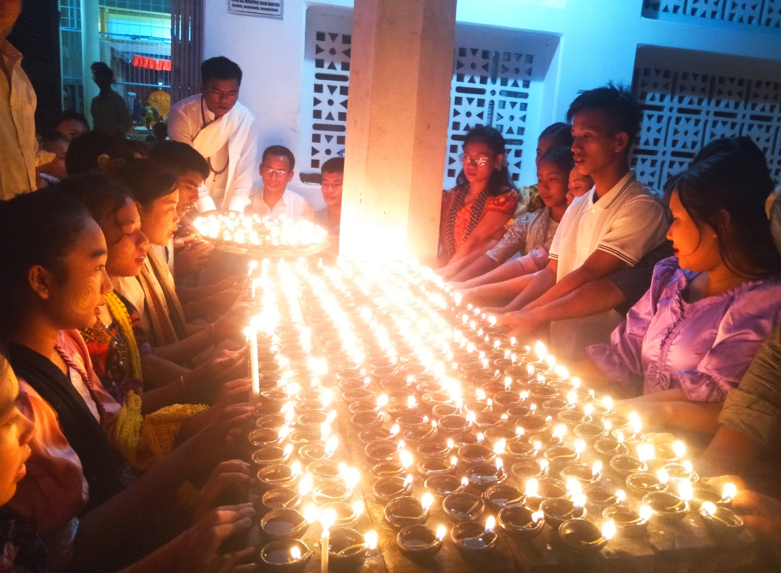 মানিকছড়িতে ধর্মীয় নানা আনুষ্ঠানিকতায় মধু পূর্ণিমা পালন; বিহারে হাজার প্রদীপ প্রোজ্জ্বল