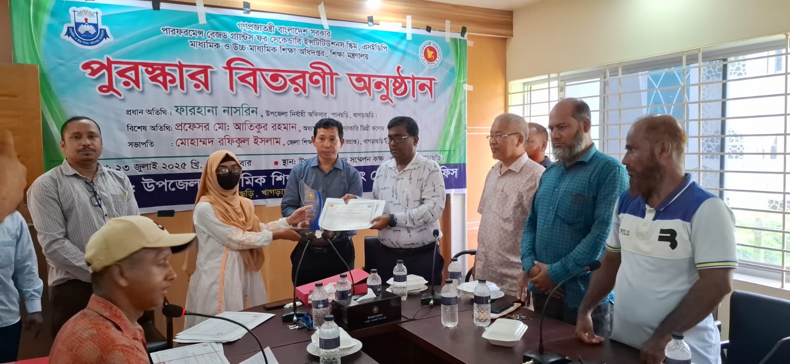 পানছড়িতে জুলাই পূর্ণজাগরণে সমাজ গঠনে লাখো কন্ঠের শপথ পাঠ