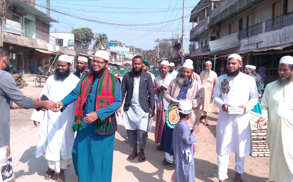 পানছড়িতে ইসলামী আন্দোলনের প্রার্থীর গণসংযোগ কর্মসূচি
