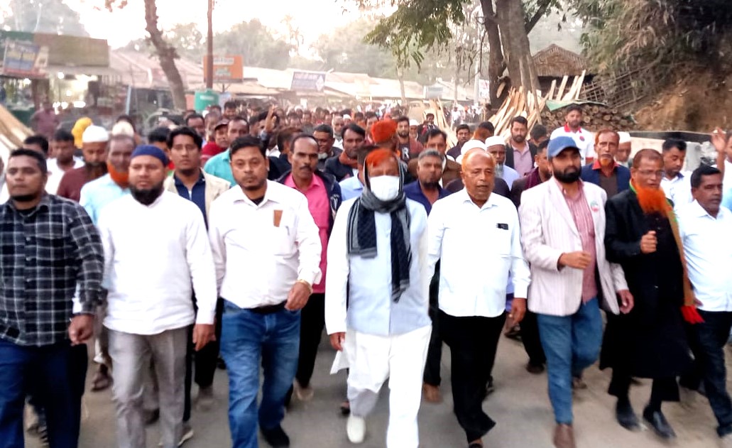 খাগড়াছড়ি আসনে প্রচারণার শেষ দিনে বিএনপির শক্তিশালী মিছিল ও সমাবেশ