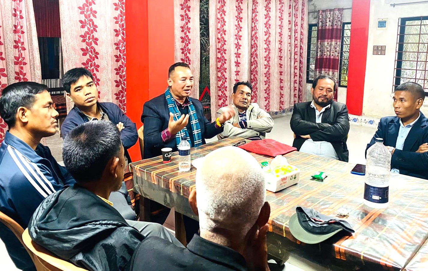 খাগড়াছড়িতে ত্রিপুরা খ্রিস্টান সম্প্রদায়ের বিশিষ্টজনদের সঙ্গে বিএনপির নির্বাচনী মতবিনিময়