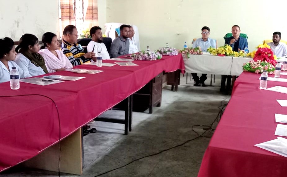   পানছড়িতে জলবায়ু পরিবর্তনজনিত স্বাস্থ্যঝুঁকি মোকাবেলায় সমন্বয় সভা