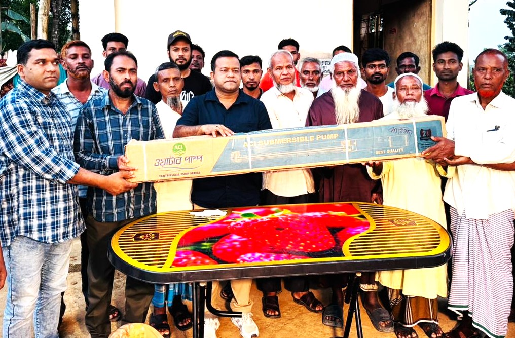মাটিরাঙ্গায় পানির সংকট নিরসনে পাম্প স্থাপন উপকৃত কয়েকশ পরিবার