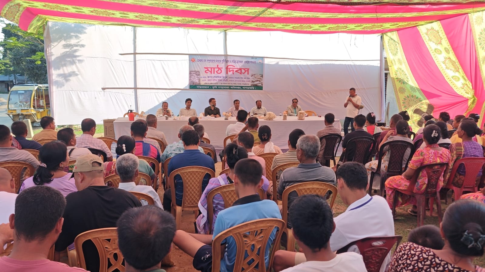 খাগড়াছড়িতে মাশরুম চাষ সম্প্রসারণে মাঠ দিবস অনুষ্ঠিত