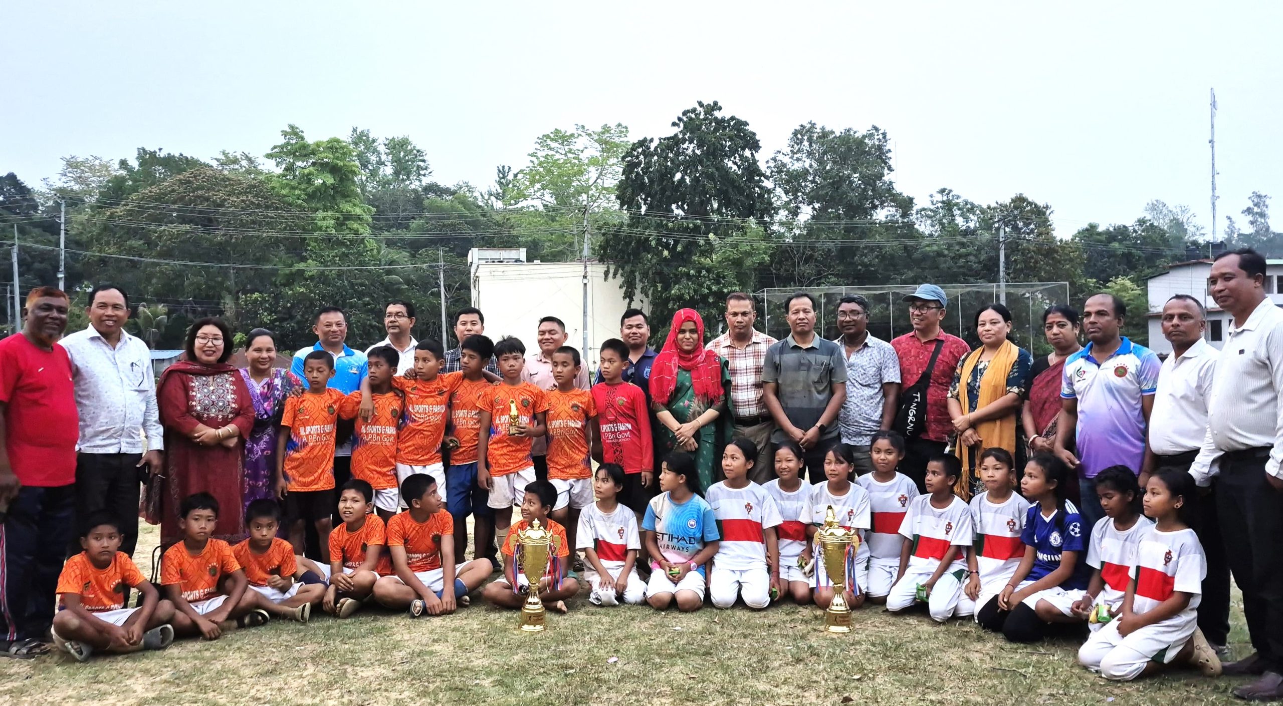 খাগড়াছড়িতে প্রাথমিক বিদ্যালয় গোল্ডকাপ ফাইনাল-এপিবিএনের দাপট দুই বিভাগেই চ্যাম্পিয়ন