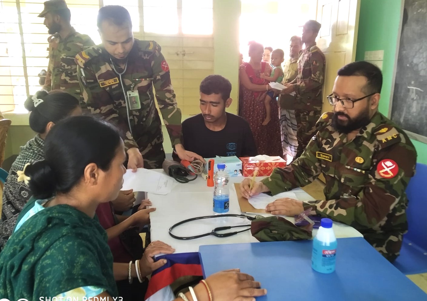 মাটিরাঙ্গা জোনের উদ্যোগে তাইন্দংয়ের দুর্গম এলাকায় বিনামূল্যে চিকিৎসা সেবা