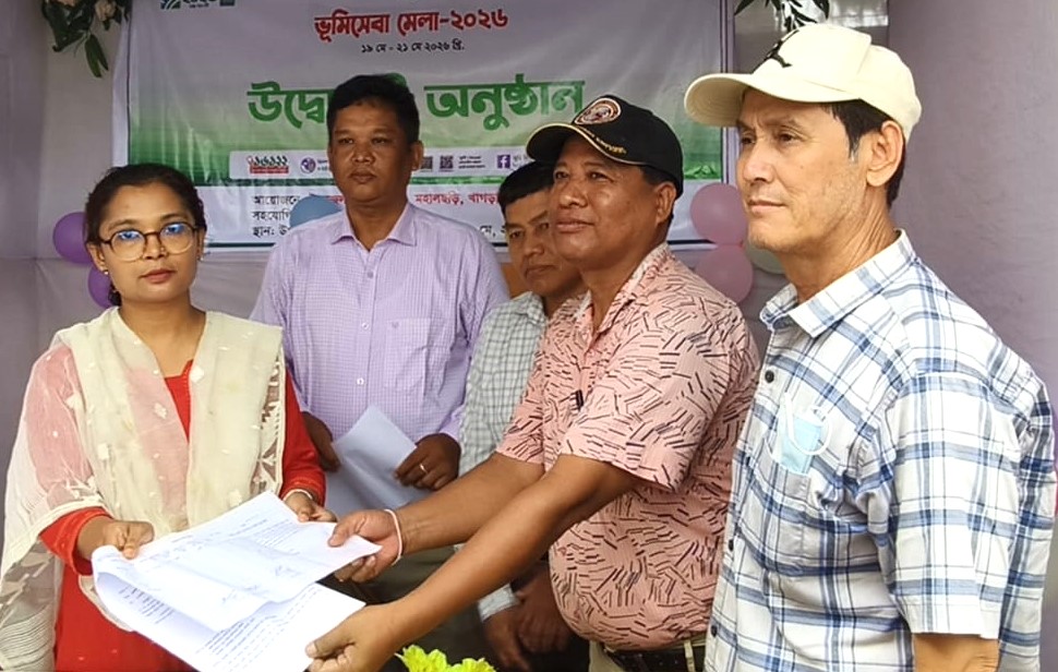 মহালছড়িতে তিন দিনব্যাপী ভূমিসেবা মেলা উদ্বোধন 
