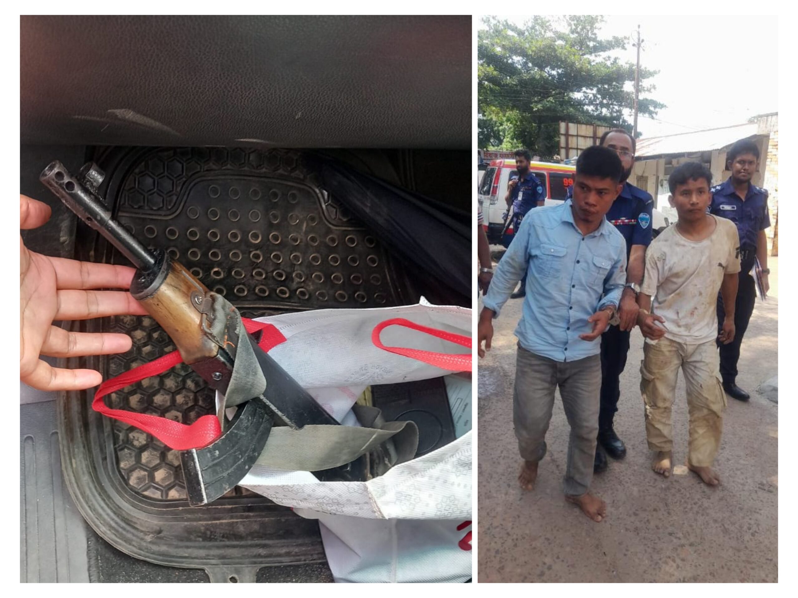 খাগড়াছড়ির রামগড়ে সেনাবাহিনীর অভিযানে সাথে সশস্ত্র সংগঠন ইউপিডিএফ (মূল) ০৩ জন সশস্ত্র সদস্য আটক এবং একে-২২ রাইফেল উদ্ধার।